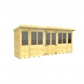 16ft x 4ft Pent Summer House