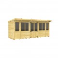 16ft x 5ft Pent Summer House