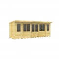 18ft x 8ft Pent Summer House