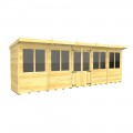 20ft x 4ft Pent Summer House