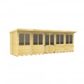 20ft x 5ft Pent Summer House