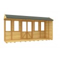 4ft x 14ft Apex Summer House