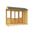 4ft x 8ft Apex Summer House