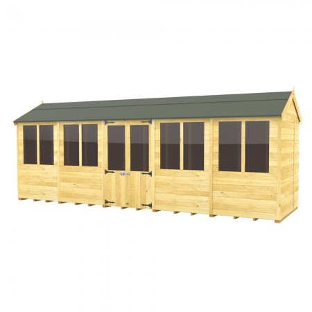 5ft x 20ft Apex Summer House
