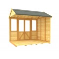 5ft x 8ft Apex Summer House