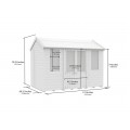 6ft x 10ft Apex Summer House