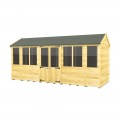 6ft x 16ft Apex Summer House