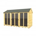 5ft x 12ft Apex Summer House (Full Height Window)