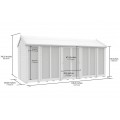 6ft x 16ft Apex Summer House (Full Height Window)