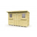 10ft x 4ft Pent Summer Shed