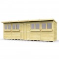 20ft x 5ft Pent Summer Shed