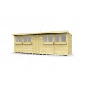 20ft x 6ft Pent Summer Shed