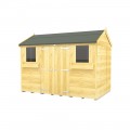 5ft x 10ft Apex Summer Shed