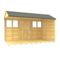 5ft x 12ft Apex Summer Shed