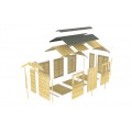 4ft x 20ft Apex Summer Shed