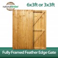 3ft x 3ft Fully Framed Featheredge Gate