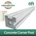 Concrete Reinforced Corner Posts 6ft