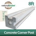 Concrete Reinforced Corner Posts 8ft