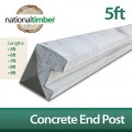 Concrete Reinforced End Posts 5ft