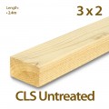 3x2 CLS Untreated 2.4m