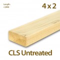 4X2 CLS Untreated 2.4m