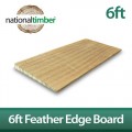 Untreated Featheredge Boards 8ft