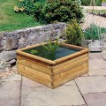 Aquatic Planter With Liner 0.9 x 0.9 x 0.45