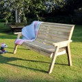 Charlotte 3 Seater Bench (G)