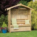 Hampshire Arbour with Storage Box