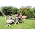 Harriet Table & 2 Bench Set