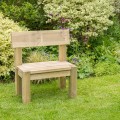 Philippa Table, 2 Bench and 2 Chair Set